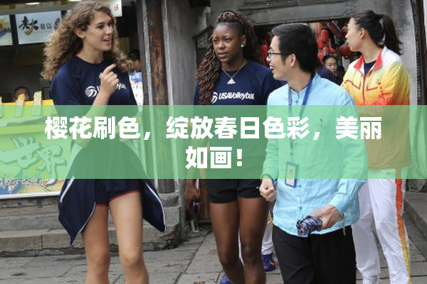 樱花刷色，绽放春日色彩，美丽如画！
