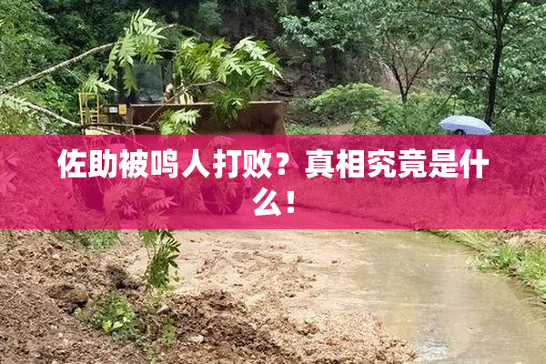 佐助被鸣人打败？真相究竟是什么！