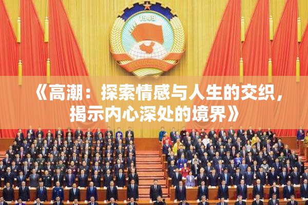 《高潮：探索情感与人生的交织，揭示内心深处的境界》