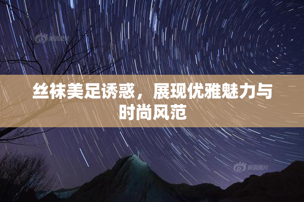 丝袜美足诱惑，展现优雅魅力与时尚风范