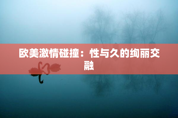 欧美激情碰撞：性与久的绚丽交融