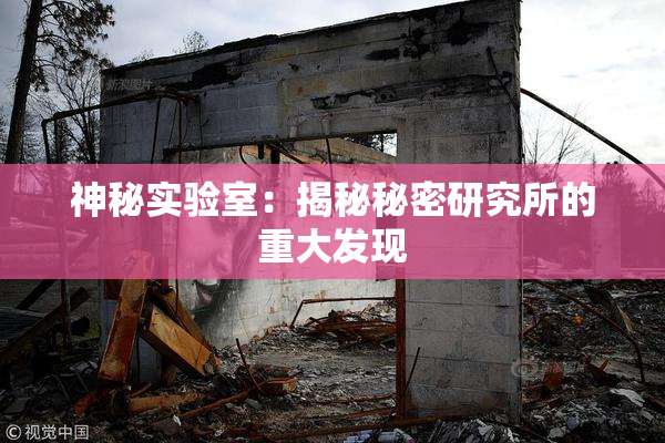 神秘实验室：揭秘秘密研究所的重大发现