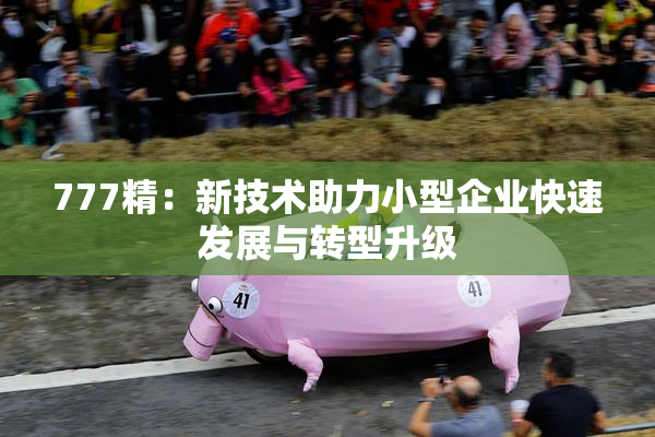 777精：新技术助力小型企业快速发展与转型升级