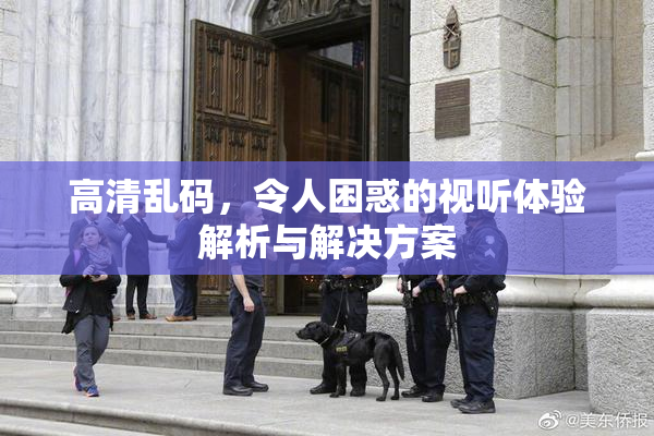 高清乱码，令人困惑的视听体验解析与解决方案