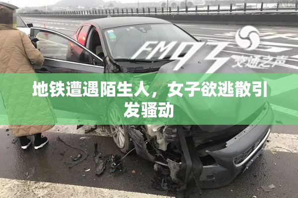 地铁遭遇陌生人，女子欲逃散引发骚动
