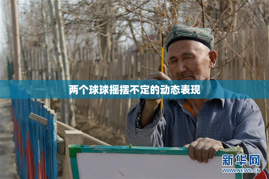 两个球球摇摆不定的动态表现