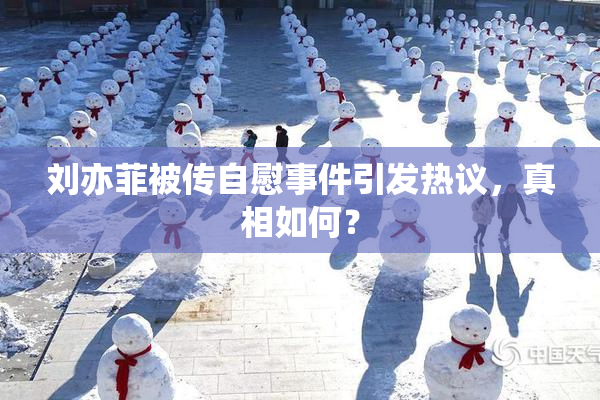 刘亦菲被传自慰事件引发热议，真相如何？