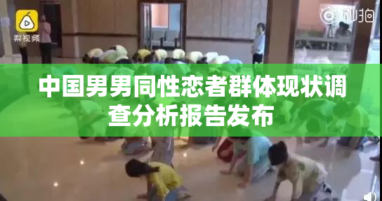 中国男男同性恋者群体现状调查分析报告发布