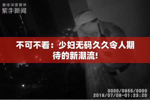 不可不看：少妇无码久久令人期待的新潮流!