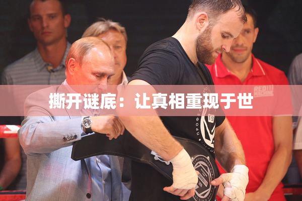 撕开谜底：让真相重现于世