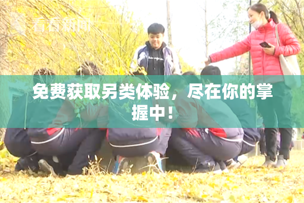 免费获取另类体验，尽在你的掌握中！