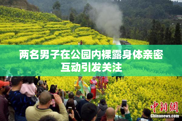 两名男子在公园内裸露身体亲密互动引发关注