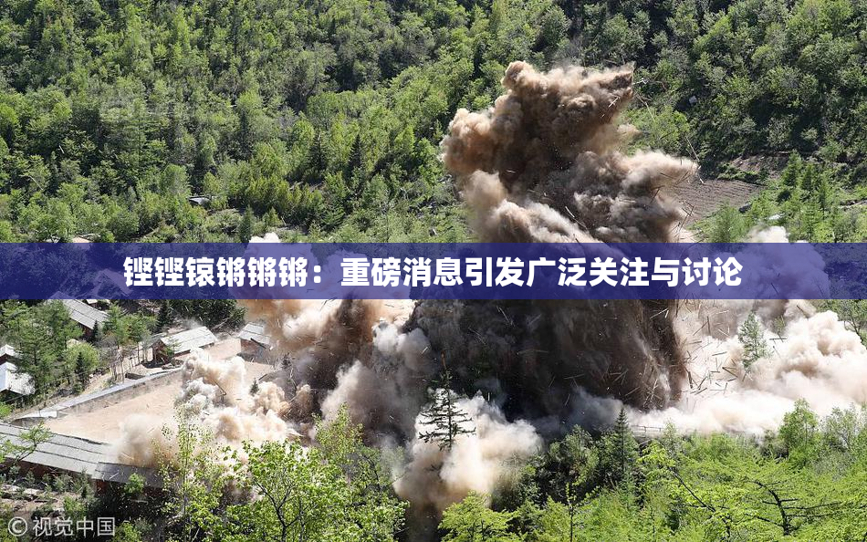 铿铿锿锵锵锵：重磅消息引发广泛关注与讨论