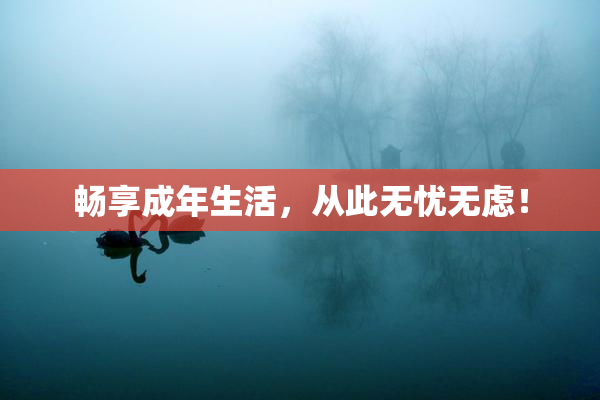 畅享成年生活，从此无忧无虑！
