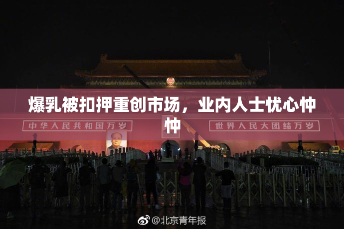 爆乳被扣押重创市场，业内人士忧心忡忡