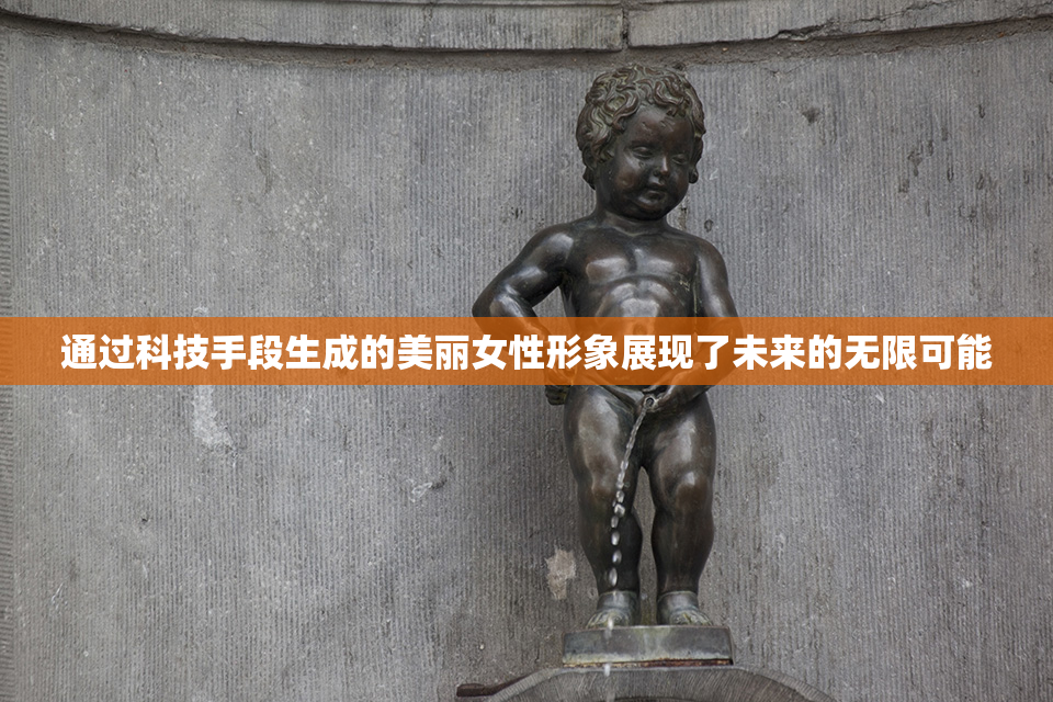 通过科技手段生成的美丽女性形象展现了未来的无限可能