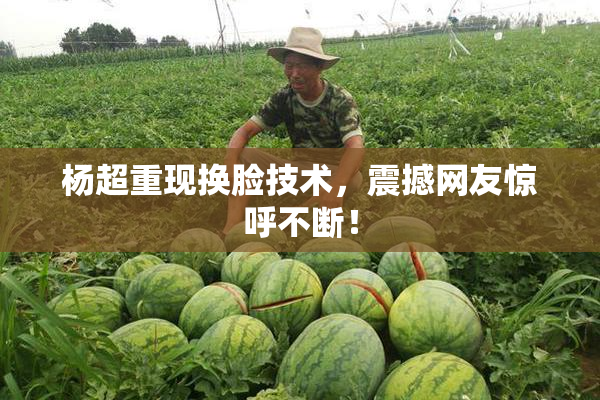 杨超重现换脸技术，震撼网友惊呼不断！