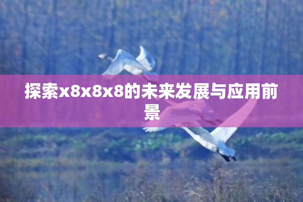 探索x8x8x8的未来发展与应用前景