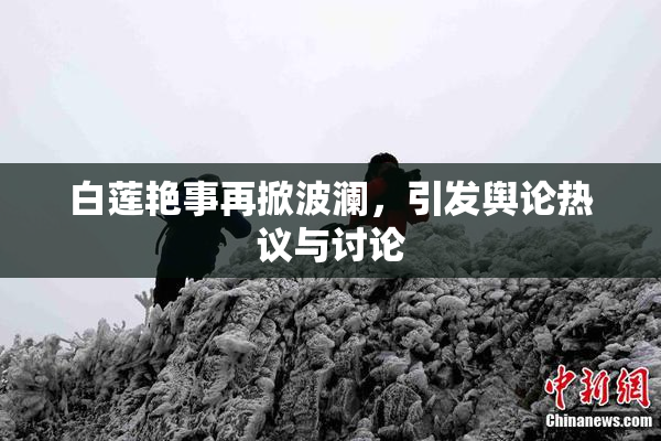 白莲艳事再掀波澜，引发舆论热议与讨论
