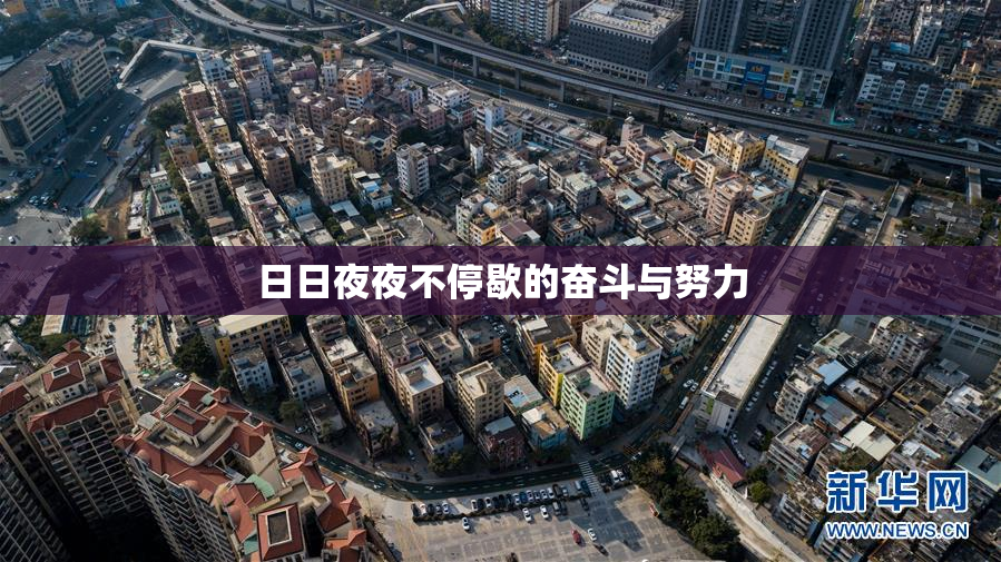 日日夜夜不停歇的奋斗与努力