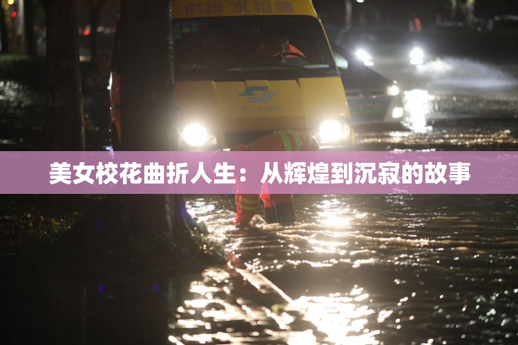 美女校花曲折人生：从辉煌到沉寂的故事