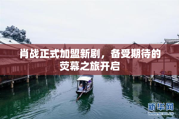 肖战正式加盟新剧，备受期待的荧幕之旅开启