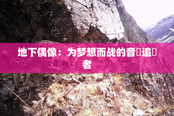 地下偶像：为梦想而战的音樂追隨者