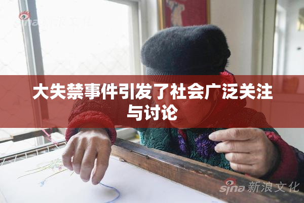 大失禁事件引发了社会广泛关注与讨论