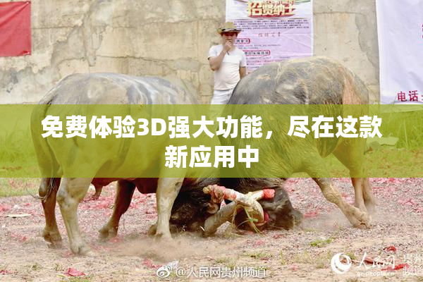 免费体验3D强大功能，尽在这款新应用中