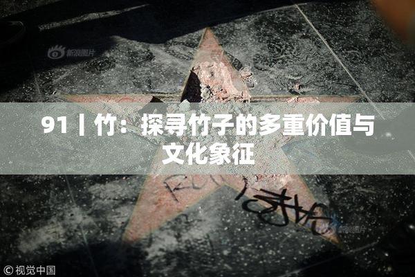 91丨竹：探寻竹子的多重价值与文化象征