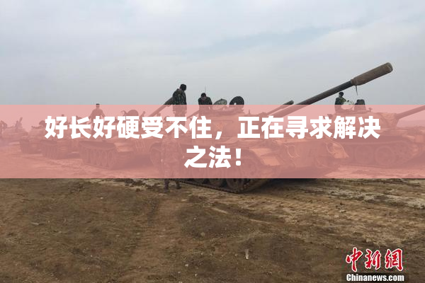 好长好硬受不住，正在寻求解决之法！
