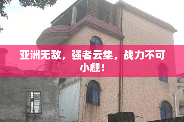 亚洲无敌，强者云集，战力不可小觑！
