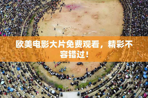 欧美电影大片免费观看，精彩不容错过！