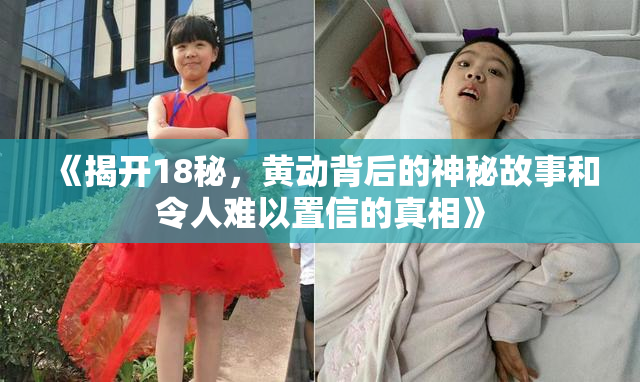 《揭开18秘，黄动背后的神秘故事和令人难以置信的真相》