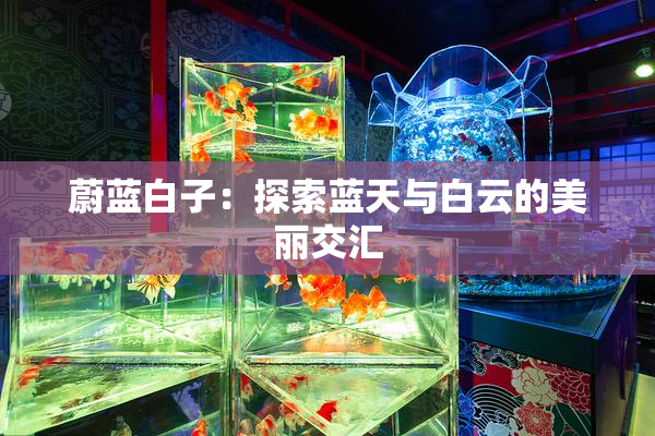 蔚蓝白子：探索蓝天与白云的美丽交汇