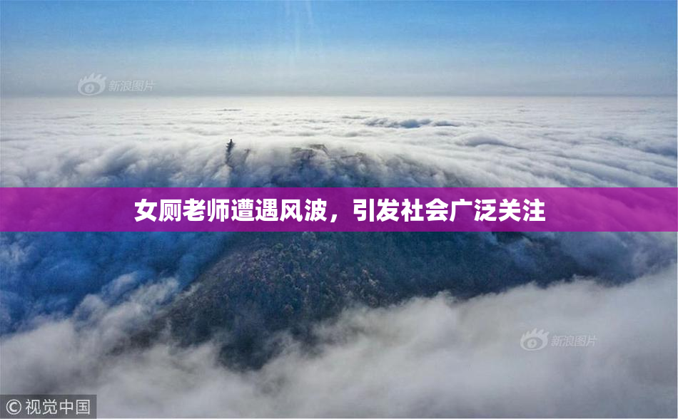 女厕老师遭遇风波，引发社会广泛关注