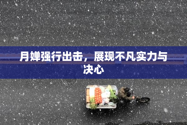 月婵强行出击，展现不凡实力与决心