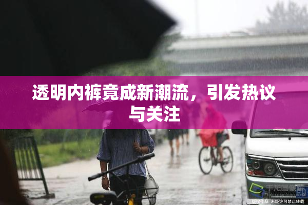 透明内裤竟成新潮流，引发热议与关注