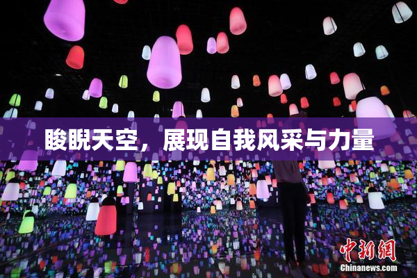 睃睨天空，展现自我风采与力量