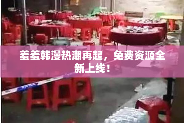 羞羞韩漫热潮再起，免费资源全新上线！