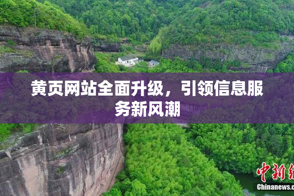 黄页网站全面升级，引领信息服务新风潮