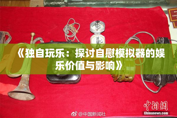 《独自玩乐：探讨自慰模拟器的娱乐价值与影响》
