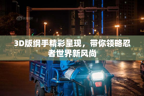 3D版纲手精彩呈现，带你领略忍者世界新风尚