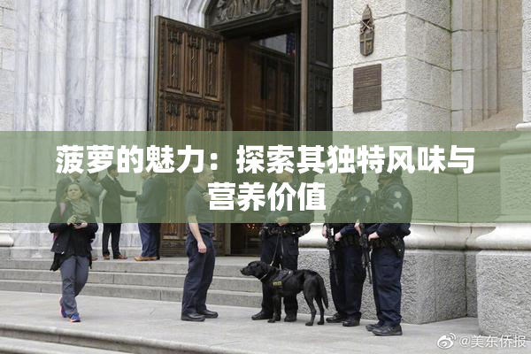 菠萝的魅力：探索其独特风味与营养价值