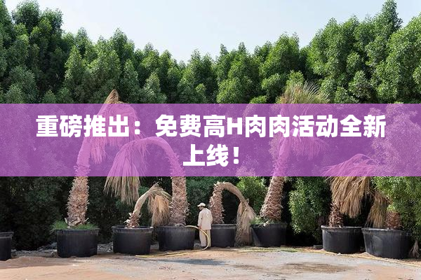 重磅推出：免费高H肉肉活动全新上线！