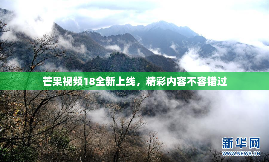 芒果视频18全新上线，精彩内容不容错过