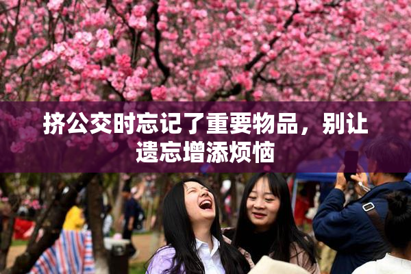 挤公交时忘记了重要物品，别让遗忘增添烦恼