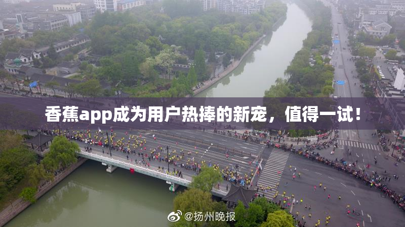 香蕉app成为用户热捧的新宠，值得一试！