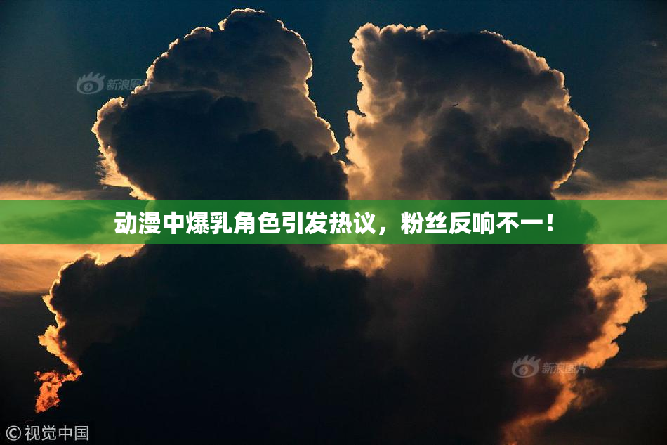 动漫中爆乳角色引发热议，粉丝反响不一！
