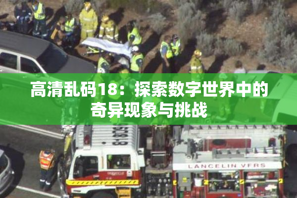 高清乱码18：探索数字世界中的奇异现象与挑战